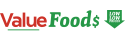 A theme logo of Value Foods